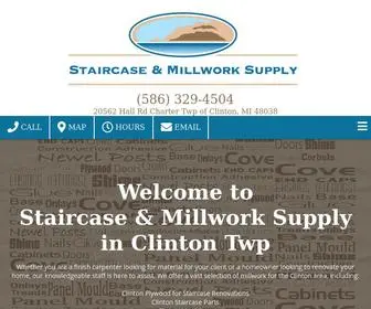 Staircaseandmillwork.com(Clinton TWP) Screenshot