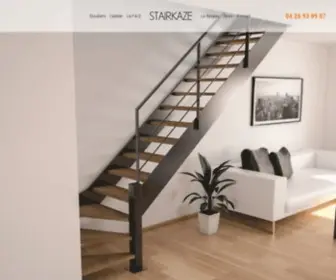 Stairkaze.com(Vente escalier en kit à monter soi même à Lyon) Screenshot