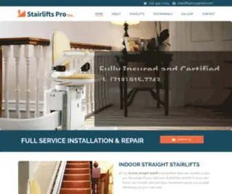 Stairliftsproinc.com(Stairlifts Installation) Screenshot