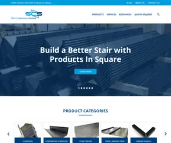 Stairpans.com(Stair Components & Systems) Screenshot