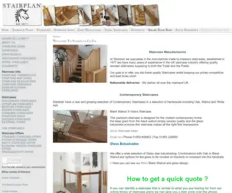 Stairplan.co.uk(Staircases made to measure Staircase Manufacturers UK Staircases) Screenshot