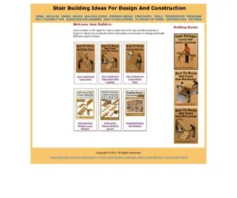 Stairs4U.com(Stair Building Guide For Home Owners And Contractors) Screenshot