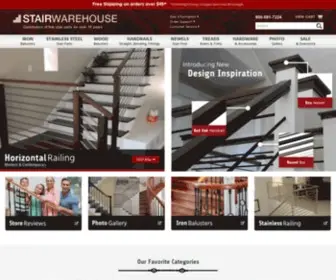 Stairwarehouse.com(Buy Stair Parts) Screenshot
