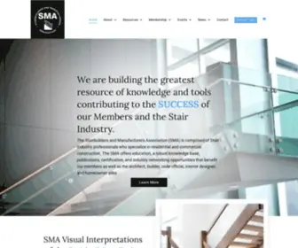Stairways.org(Stairbuilders and Manufacturers Association) Screenshot