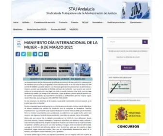 Stajandalucia.es(STAJ Andalucía) Screenshot