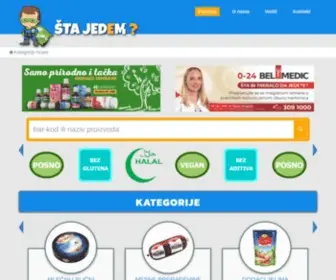 Stajedem.rs(Šta jedem) Screenshot
