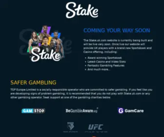 Stake.uk.com(Stake) Screenshot