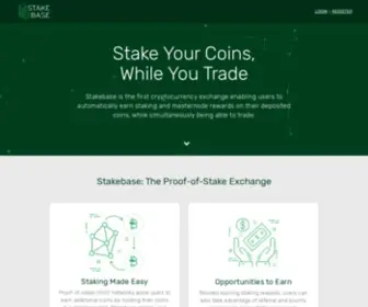 Stakebase.com(Stakebase) Screenshot