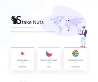 Stakenuts.com(Stake Nuts) Screenshot