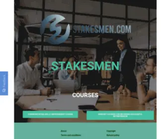 Stakesmen.com(Home) Screenshot