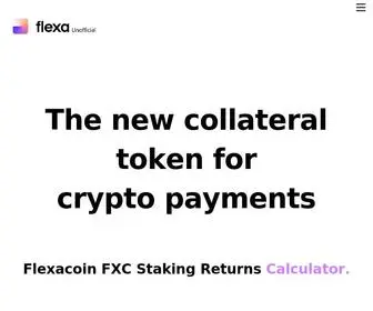 Staking-Flexa.network(Flexacoin Staking) Screenshot