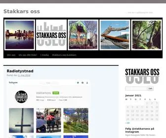 Stakkarsoss.no(Som bor i asfaltjungelen Oslo) Screenshot