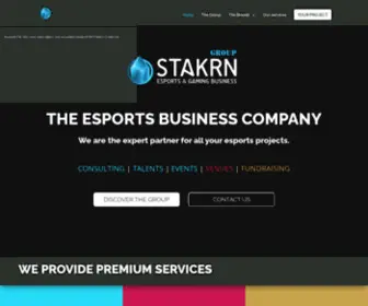 Stakrn.com(The esports business company) Screenshot