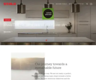 Stala.com(Stainless steel worktops) Screenshot