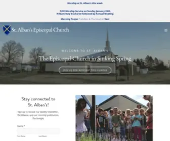 Stalbansepiscopal.org(Alban's Episcopal Church) Screenshot
