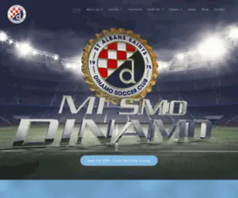 Stalbanssaints.com(St Albans Saints Dinamo Soccer Club) Screenshot