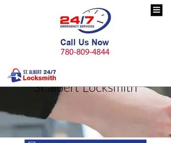 Stalbert247Locksmith.ca(St Albert Locksmith) Screenshot