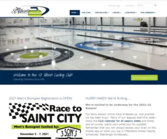 Stalbertcurling.com(Albert Curling Club) Screenshot