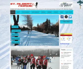 Stalbertnordic.com(Albert Nordic Ski Club) Screenshot