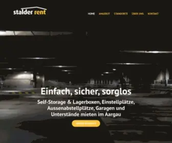 Stalder-Rent.ch(Lagerraum, Stellplätze & Garagen mieten) Screenshot