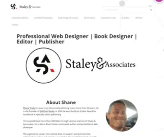 Staleyandassociates.com(Professional Publishing & Website Development and Management) Screenshot