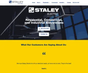 Staleyelectric.com(Staley Electric) Screenshot