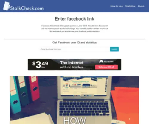 Stalkcheck.com(StalkCheck) Screenshot