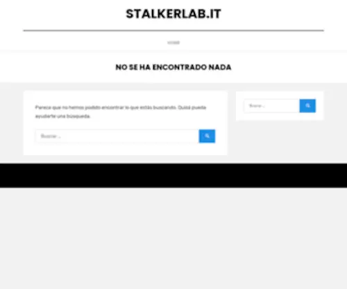 Stalkerlab.it(Noticias sobre todo lo relacionado con el arte) Screenshot