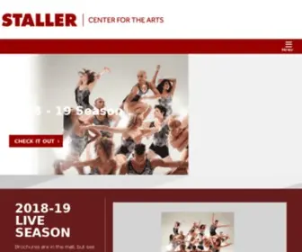 Stallercenter.com(Staller Center at Stony Brook University) Screenshot