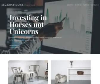 Stallionfin.com(Stallion Finance) Screenshot