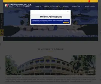 Staloysiuspuc.in(St Aloysius PU College) Screenshot