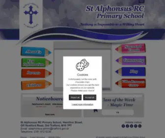 Stalphonsus-Trafford.co.uk(St Alphonsus Primary School) Screenshot