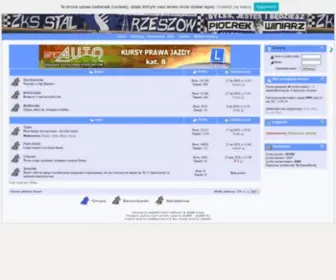 Stalrzeszow.com(Żużlowe Forum kibiców Stali Rzeszów) Screenshot
