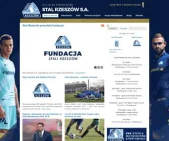 Stalrzeszow.pl(Stal Rzeszów) Screenshot