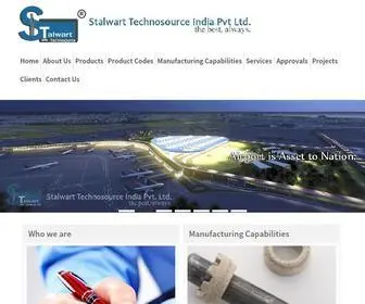 Stalwart-Tech.com(Stalwart Technosource India Pvt Ltd) Screenshot