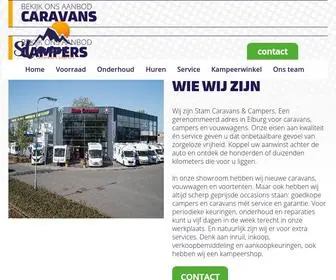 Stam-Caravans.nl(Stam Caravans & Campers) Screenshot