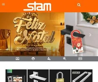 Stam.com.br(Site oficial da marca líder em Fechaduras e Cadeados) Screenshot