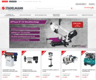 Stama.ch(Stadelmann Maschinen AG ist eine der f) Screenshot