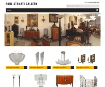 Stamati.com(Paul Stamati Gallery) Screenshot