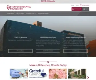 Stamfordhospitalfoundation.org(Stamford Hospital Foundation) Screenshot