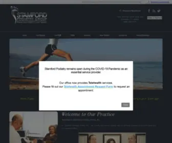 Stamfordpodiatry.com(Stamford Podiatrist) Screenshot