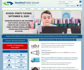 Stamfordpublicschools.org(Stamford Public Schools) Screenshot