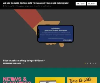 Stammering.org(British Stammering Association) Screenshot