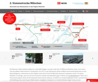 Stammstrecke-Muenchen.de(Home) Screenshot