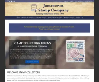 Stamp-CO.com(Jamestown Stamp Company) Screenshot