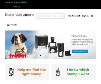 Stamp-Factory.com(Alpo) Screenshot