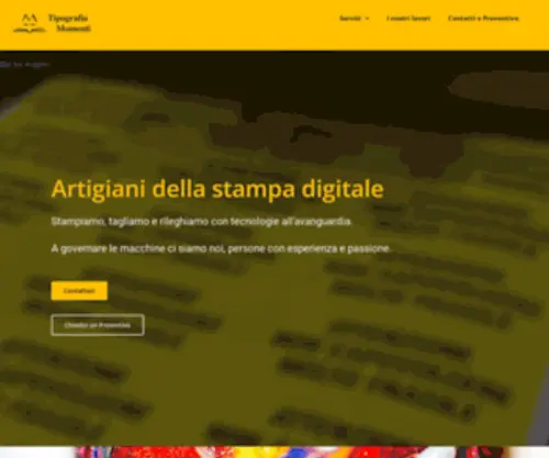 Stampaeweb.com(Tipografia Momenti) Screenshot