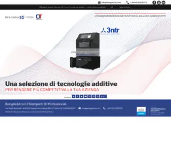 Stampanti3Dprofessionali.com(Bologna3d.com nasce per fornire il migliori servizi in campo 3D) Screenshot