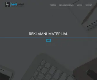 Stamparijabeograd.rs(Reklamni materijal) Screenshot