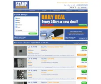 Stampcollectioncenter.com Screenshot